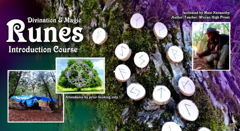 Introduction to Runes: Experiential workshop (London, outdoors) – Mani ...